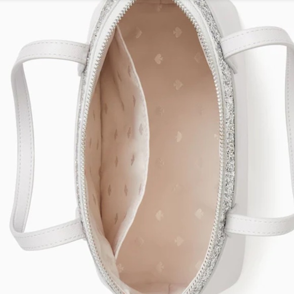 NWT Kate Spade Flash Glitter Satchel Purse - Picture 9 of 15